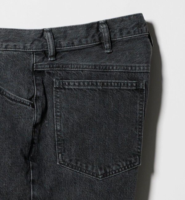 UNITED ARROWS「ブラック&times;ブラック デニム ロデオストレート」|デニム|