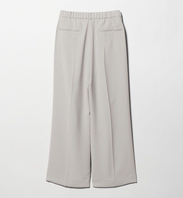 UNITED ARROWS「P 2タック ワイドパンツ ‐吸水速乾 帯電防止 接触冷感 ウォッシャブル‐」|スラックス|