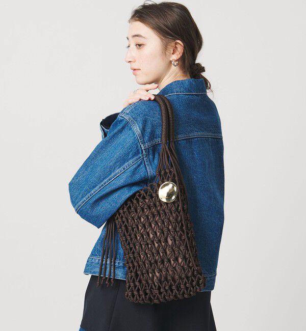 UNITED ARROWS「コードメッシュ トートバッグ」|トートバッグ|