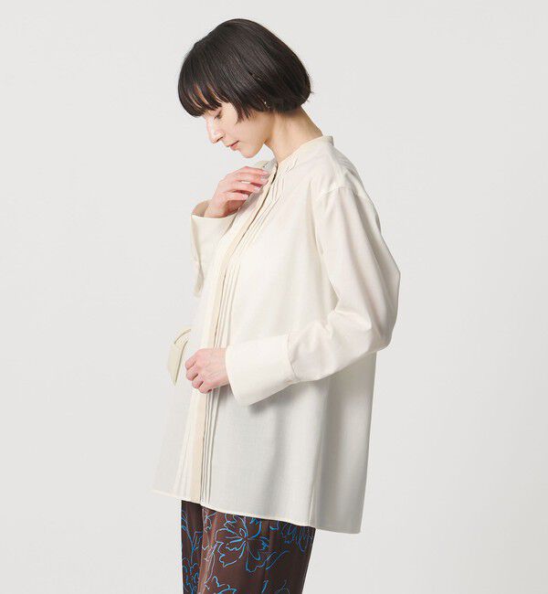 UNITED ARROWS「バイカラー シャツ」|シャツ・ブラウス|