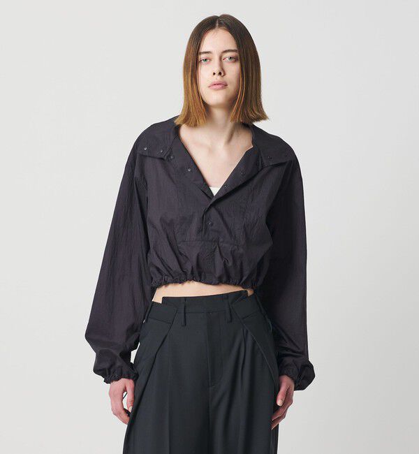 AEWEN MATOPH「＜AEWEN MATOPH＞アノラックショートブルゾン ‐ ウォッシャブル ‐」|その他|NAVY