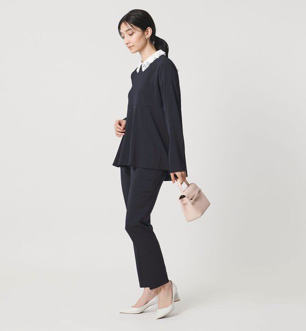 UNITED ARROWS「FEEL CLEAN スリム パンツ ‐防しわ ストレッチ UVカット‐」|スラックス|