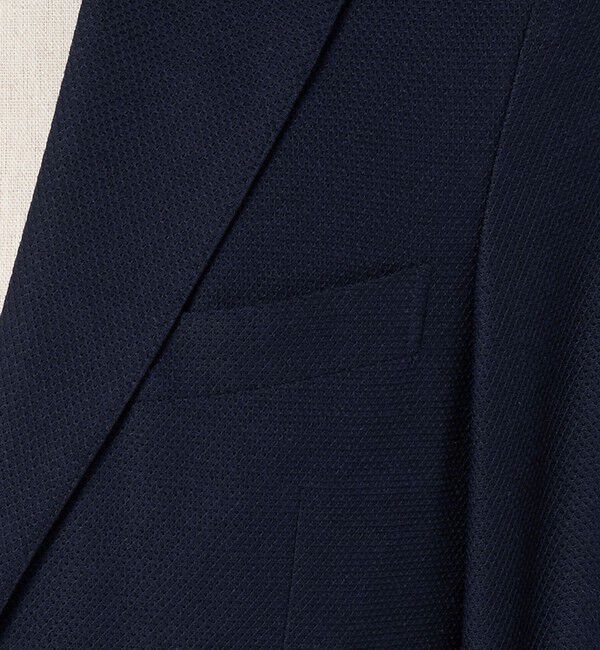 UNITED ARROWS「ソフト ハニカムメッシュ シングル 2ボタン テーラードジャケット COMFORT EASY‐MODEL」|テーラードジャケット|