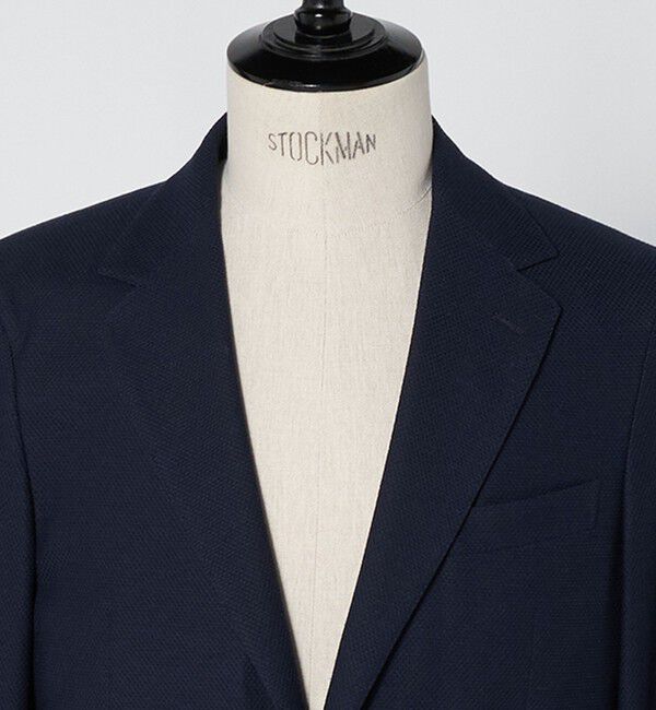 UNITED ARROWS「ソフト ハニカムメッシュ シングル 2ボタン テーラードジャケット COMFORT EASY‐MODEL」|テーラードジャケット|