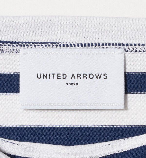 UNITED ARROWS「イレギュラー ボーダー カットソー」|Tシャツ・カットソー|