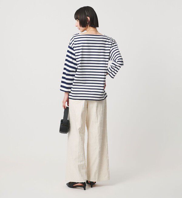 UNITED ARROWS「イレギュラー ボーダー カットソー」|Tシャツ・カットソー|