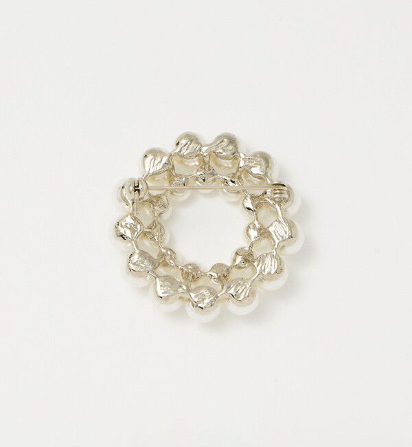 UNITED ARROWS green label relaxing「【WEB限定】サークル ブローチ」|ブローチ・コサージュ|