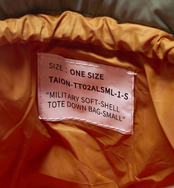 UNITED ARROWS green label relaxing「＜TAION＞ソフトシェル S ダウン トートバッグ」|トートバッグ|