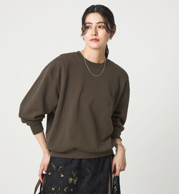 UNITED ARROWS green label relaxing「【別注】＜Odub＞スウェット プルオーバー」|スウェット・ジャージ|BLACK