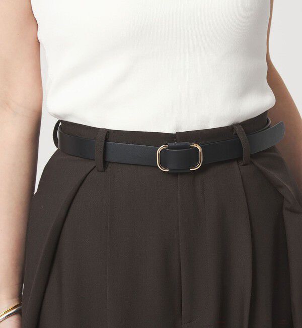 UNITED ARROWS green label relaxing「スクエアフレーム ベルト」|ベルト|GOLD