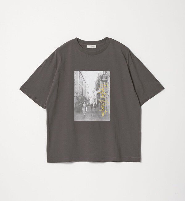 UNITED ARROWS green label relaxing「【WEB限定】＜at ease＞アソート フォトプリント ショートスリーブ カットソー」|Tシャツ・カットソー|
