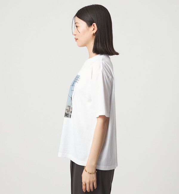UNITED ARROWS green label relaxing「【WEB限定】＜at ease＞アソート フォトプリント ショートスリーブ カットソー」|Tシャツ・カットソー|