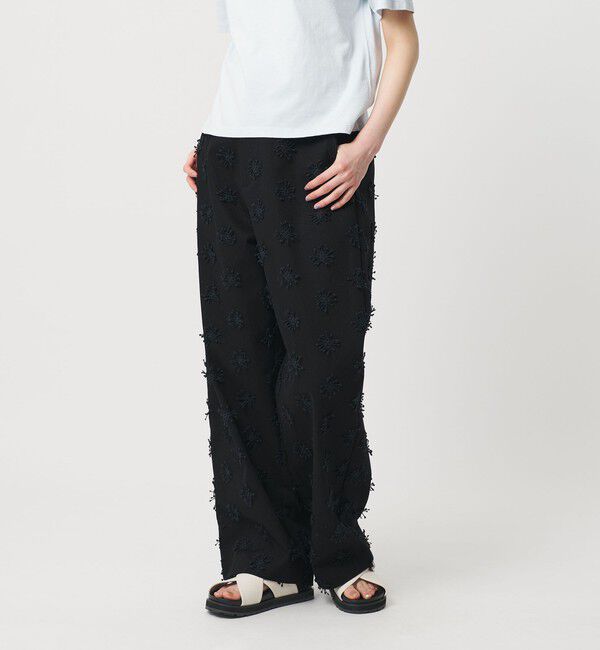 BEAUTY&YOUTH UNITED ARROWS「コットン エンブロイダリー パンツ」|チノ|