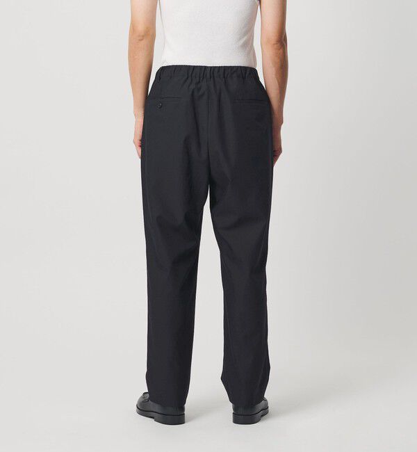 BEAUTY&YOUTH UNITED ARROWS「KOMATSU PACK 1プリーツ イージー ワイド テーパード パンツ NO.9 セットアップ対応 撥水 ウォッシャブル」|チノ|