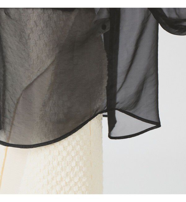 Ray BEAMS 「シアー ボリュームスリーブ シャツ」|シャツ・ブラウス|