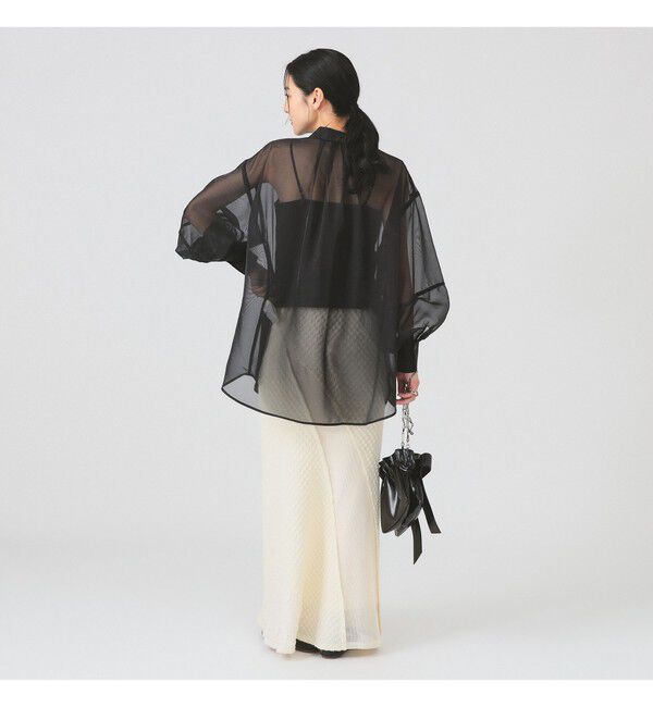 Ray BEAMS 「シアー ボリュームスリーブ シャツ」|シャツ・ブラウス|