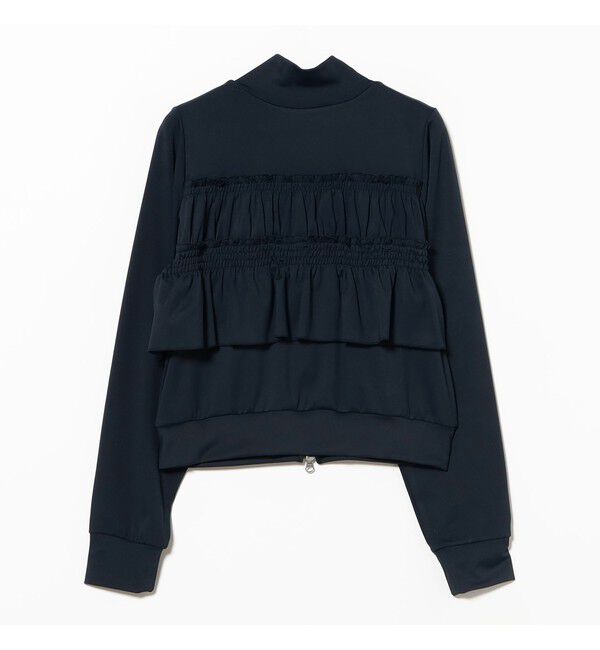 Ray BEAMS 「フリル ジャージ ブルゾン」|スウェット・ジャージ|