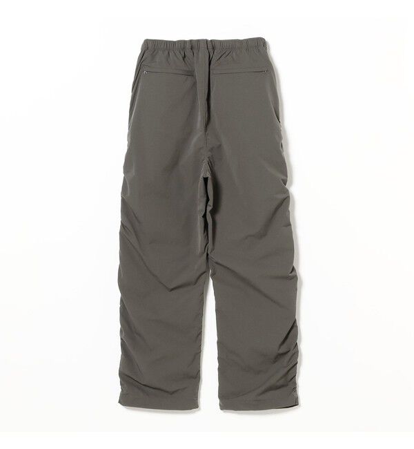 BEAMS「ワイドストレートフィット パッカリング イージーパンツ」|チノ|