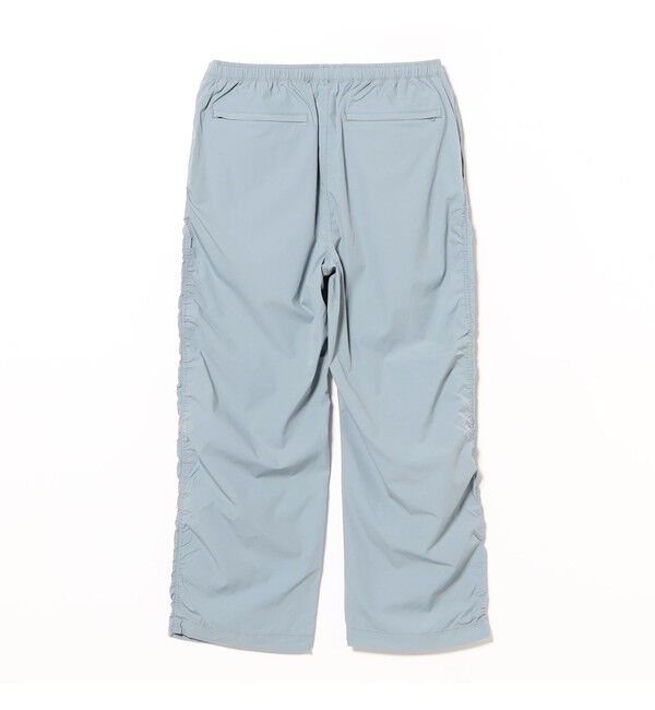 BEAMS「パッカリング イージーパンツ【ワイドストレートフィット】」|チノ|