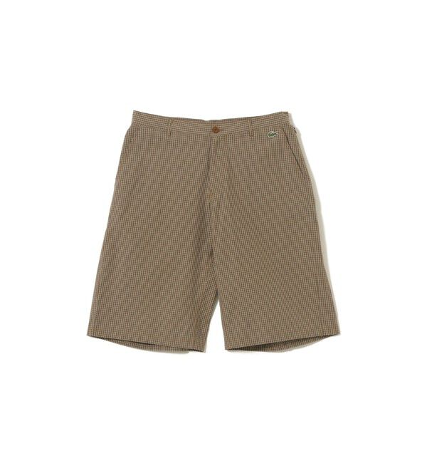 BEAMS「【別注】LACOSTE / チェック ショーツ」|その他|PECAN