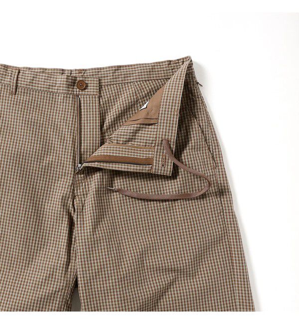 BEAMS「【別注】LACOSTE / チェック ショーツ」|その他|