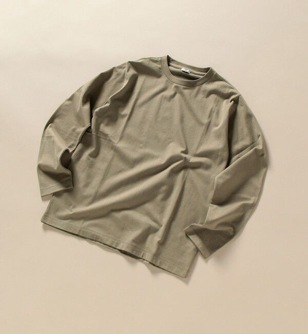 SHIPS「SHIPS: 抗菌・防臭 NANO-FINE(R) ハイゲージ クルーネック Tシャツ (ロンT)」|Tシャツ・カットソー|