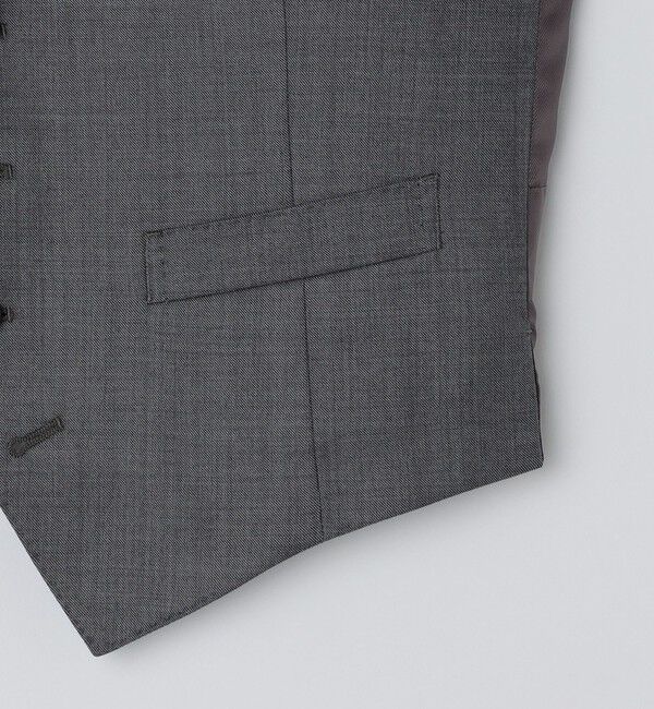 SHIPS「SHIPS: LORO PIANA FABRIC オーストラリス シャークスキン ベスト」|ベスト・ジレ|