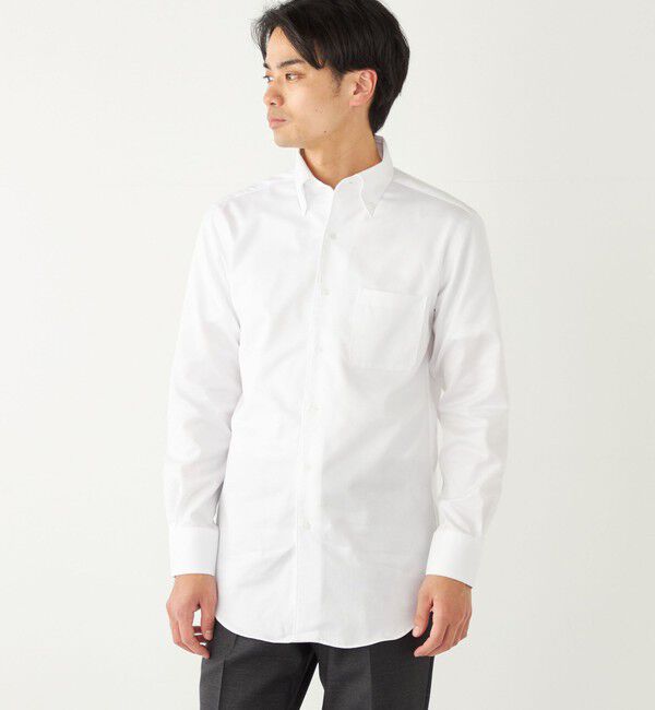 SHIPS Colors 「SHIPS Colors:イージーアイロン ボタンダウン ロングスリーブ シャツ◇」|シャツ・ブラウス|