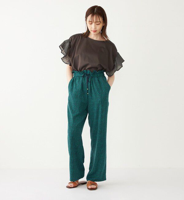 SHIPS Colors 「《予約》【WEB限定】SHIPS Colors:〈手洗い可能〉シルケット 天竺 オーバー トップス◆」|Tシャツ・カットソー|