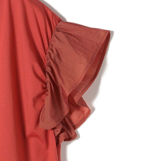 SHIPS Colors 「《予約》【WEB限定】SHIPS Colors:〈手洗い可能〉シルケット 天竺 オーバー トップス◆」|Tシャツ・カットソー|