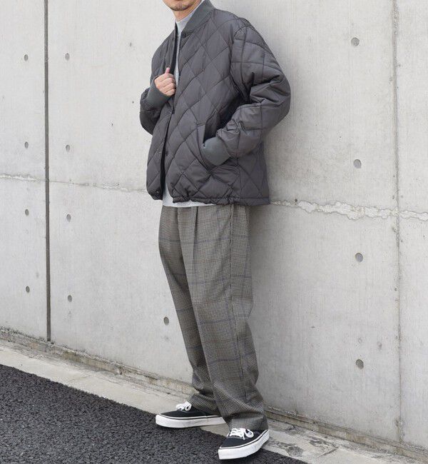 SHIPS any「【SHIPS any別注】TAION: 〈手洗い可能〉ダイヤキルト スピンドル ダウン ブルゾン◇」|ブルゾン・スタジャン|