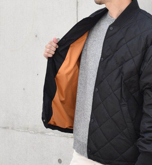 SHIPS any「【SHIPS any別注】TAION: 〈手洗い可能〉ダイヤキルト スピンドル ダウン ブルゾン◇」|ブルゾン・スタジャン|