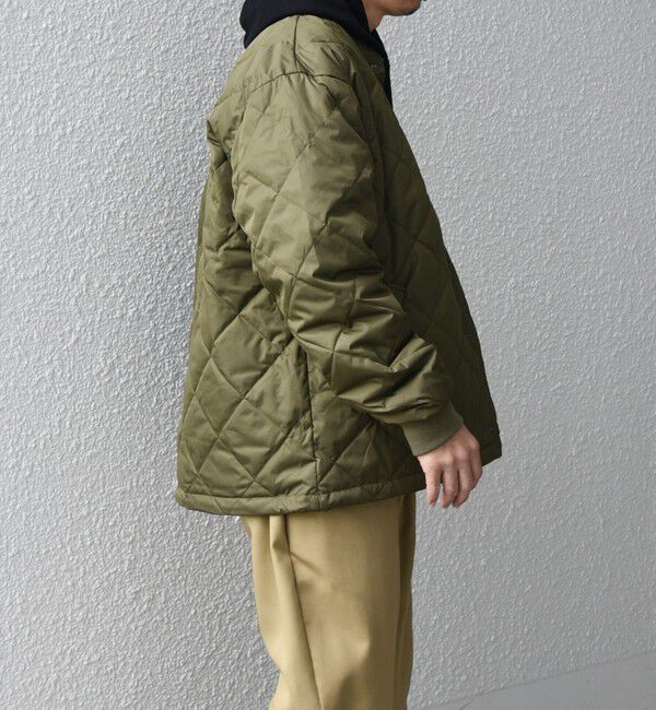 SHIPS any「【SHIPS any別注】TAION: 〈手洗い可能〉ダイヤキルト スピンドル ダウン ブルゾン◇」|ブルゾン・スタジャン|