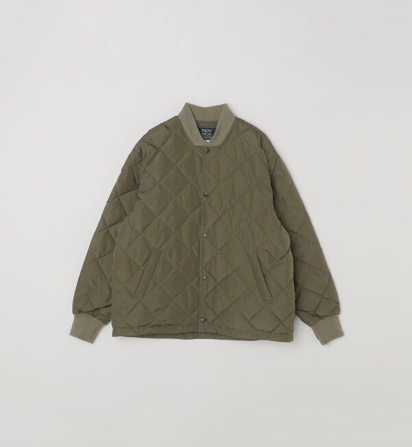 SHIPS any「【SHIPS any別注】TAION: 〈手洗い可能〉ダイヤキルト スピンドル ダウン ブルゾン◇」|ブルゾン・スタジャン|