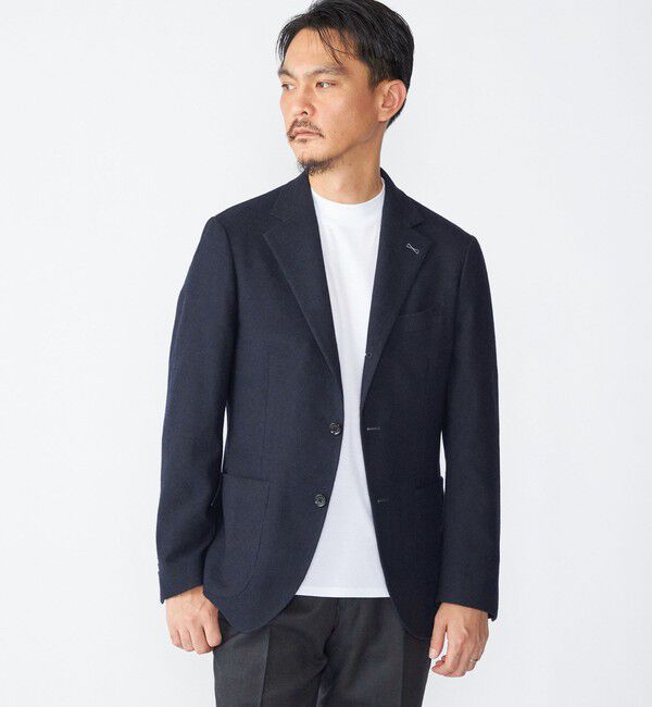 SHIPS「SHIPS: ALBINI モックネック ロングスリーブ Tシャツ」|Tシャツ・カットソー|