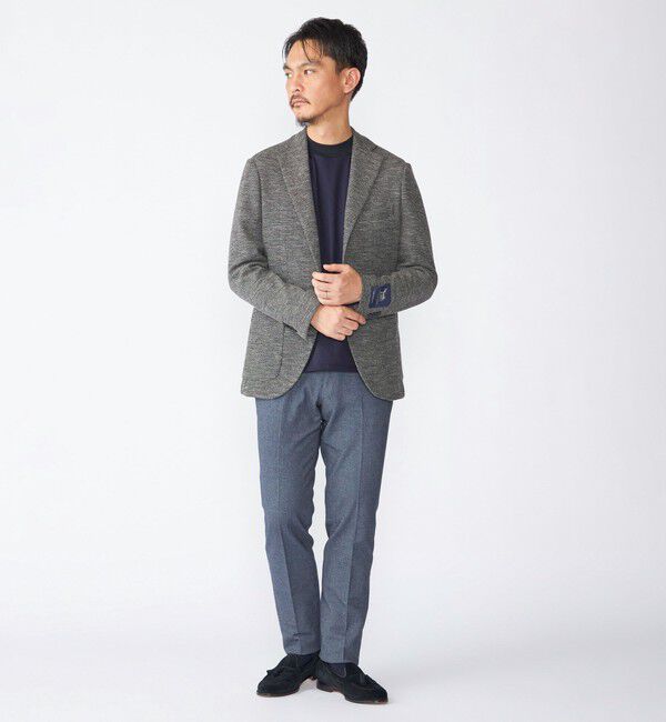 SHIPS「SHIPS: ALBINI モックネック ロングスリーブ Tシャツ」|Tシャツ・カットソー|