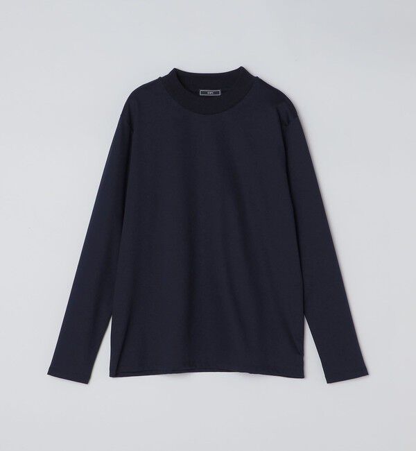 SHIPS「SHIPS: ALBINI モックネック ロングスリーブ Tシャツ」|Tシャツ・カットソー|