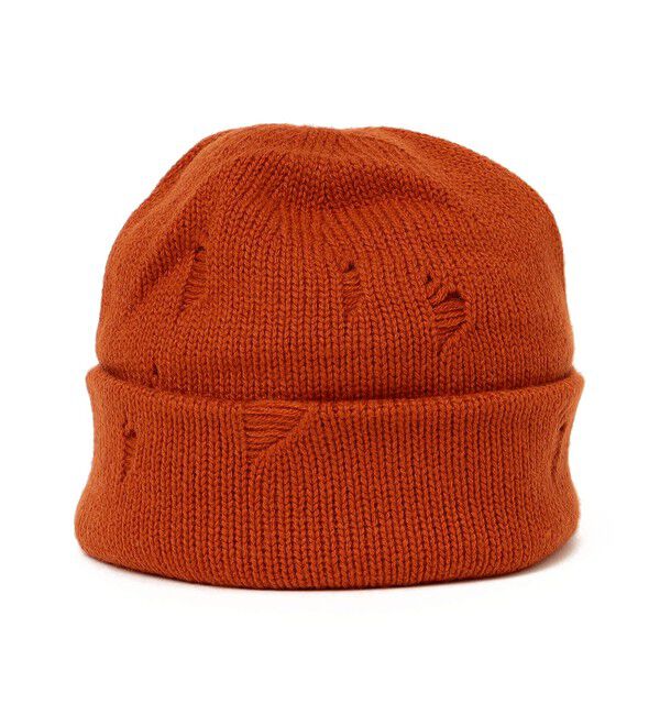 SHIPS Colors 「SUBLIME:〈手洗い可能〉ブロークン ホールガーメント ワッチキャップ」|ニット帽|