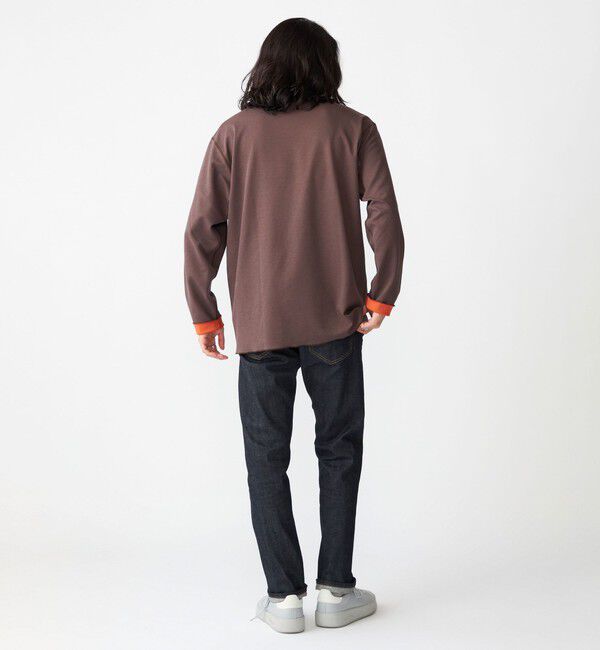 SHIPS「SHIPS: リバーシブル クルーネック 長袖 Tシャツ (ロンT)」|Tシャツ・カットソー|