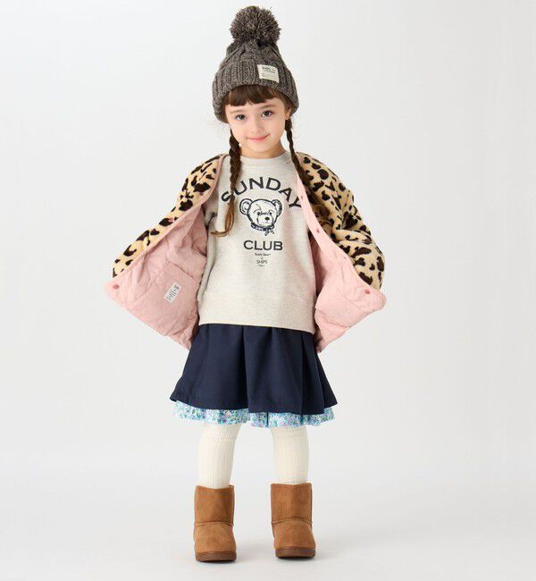 SHIPS Colors 「SHIPS Colors: 100~140cm /〈洗濯機可能〉リバーシブル 2WAY スカート」|スカート|