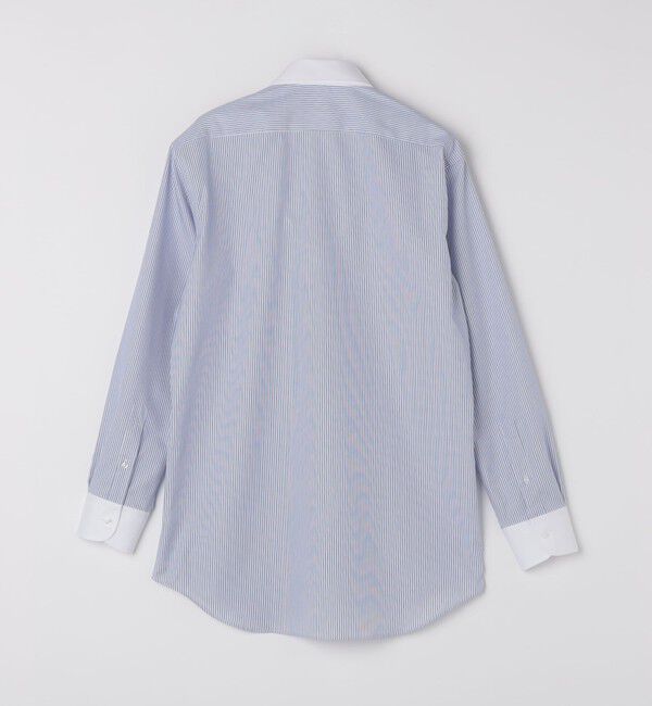 SHIPS Colors 「SHIPS Colors:イージーケア クレリック ストライプ ワイドカラー シャツ◇」|シャツ・ブラウス|