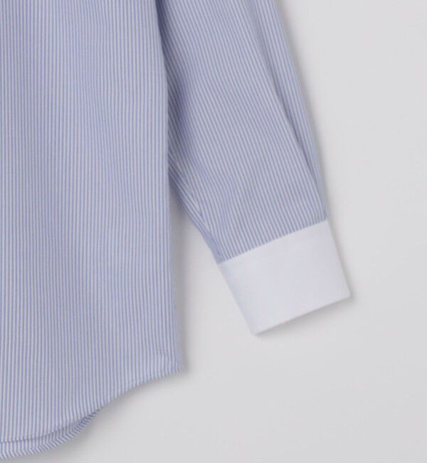 SHIPS Colors 「SHIPS Colors:イージーケア クレリック ストライプ ワイドカラー シャツ◇」|シャツ・ブラウス|