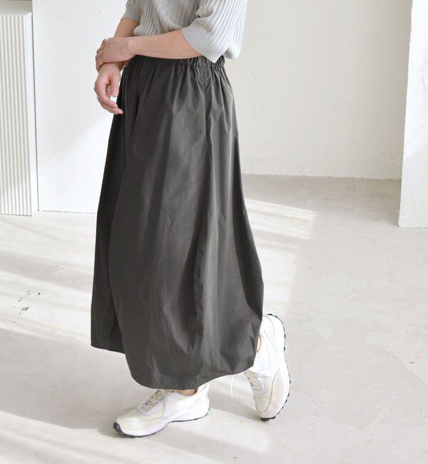 quaranciel「quaranciel:〈洗濯機可能〉タイプライターライク コクーン スカート」|スカート|