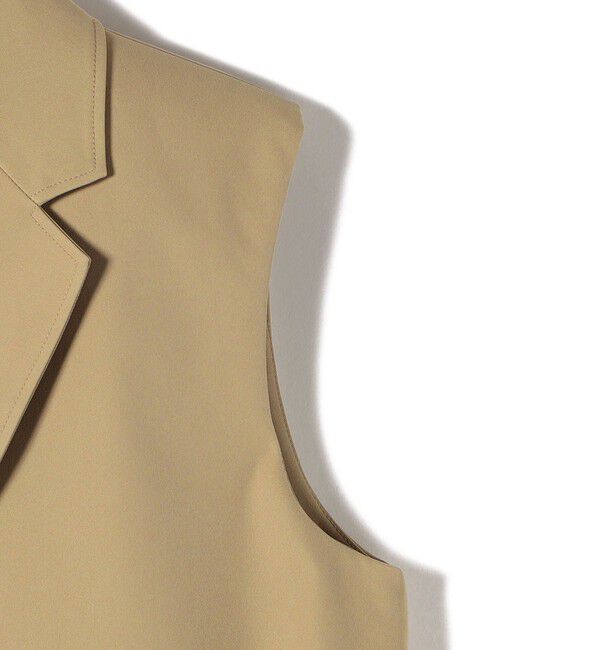 SHIPS Colors 「SHIPS Colors:〈手洗い可能〉トレンチ 2WAY ジレ ワンピース」|ジャンパースカート|