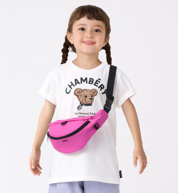 SHIPS Colors 「SHIPS Colors:80～150cm / TeddyBear(R) プリント&ステッチ TEE◇」|Tシャツ・カットソー|ライトホワイト