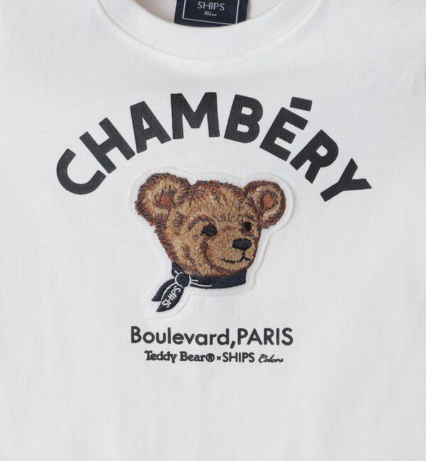 SHIPS Colors 「SHIPS Colors:80～150cm / TeddyBear(R) プリント&ステッチ TEE◇」|Tシャツ・カットソー|