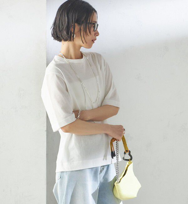 SHIPS for women「【SHIPS別注】V:room:コットン クレープ」|Tシャツ・カットソー|