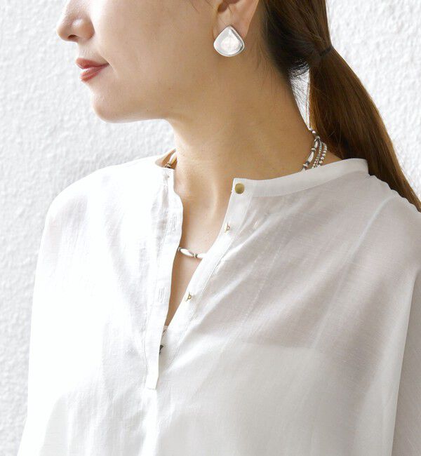 SHIPS for women「〈手洗い可能〉袖 ギャザー ドルマン ブラウス」|シャツ・ブラウス|