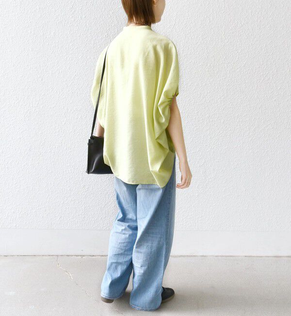 SHIPS for women「〈手洗い可能〉袖 ギャザー ドルマン ブラウス」|シャツ・ブラウス|