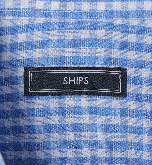 SHIPS「SHIPS: イタリアン ボタンダウン パナマ ギンガムチェック シャツ」|シャツ・ブラウス|